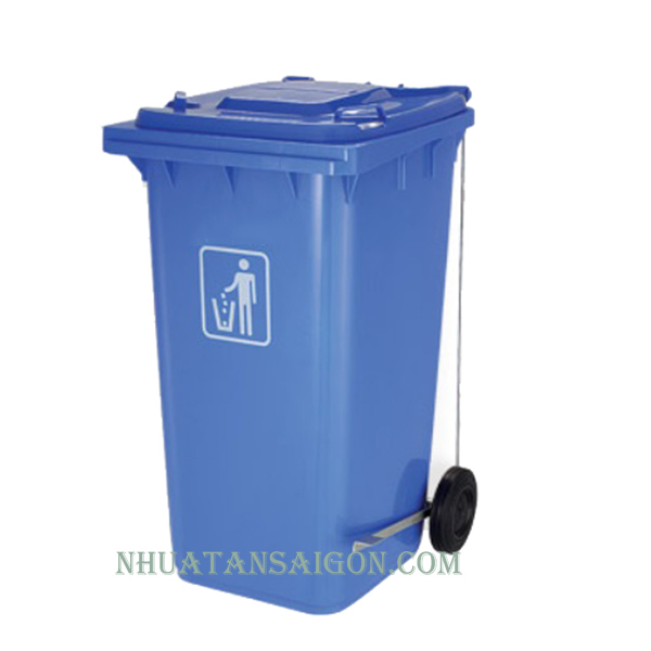 thung-rac-240-lit-dap-chan-xanh-duong