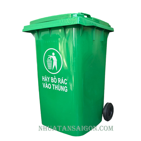 thung-rac-hdpe-360-lit-xanh-la