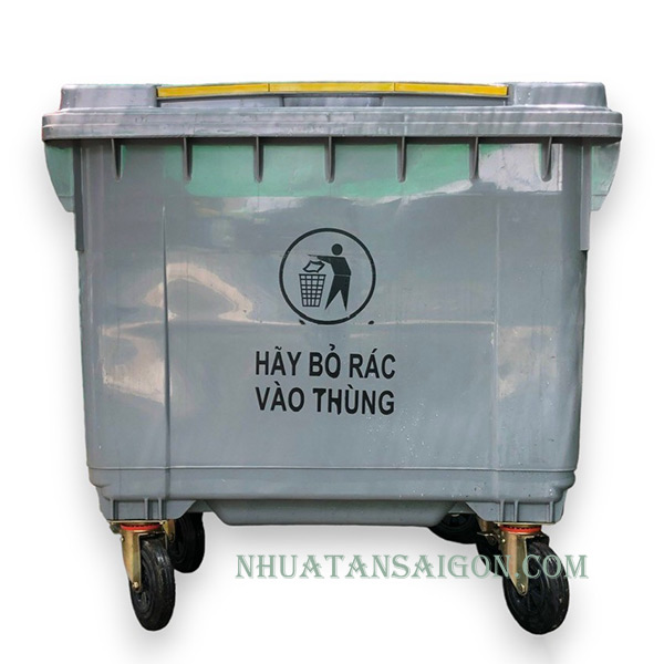 thung-rac-hdpe-660-lit-mau-xam