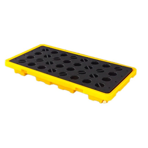 Pallet Chống Tràn 2 Phuy Thấp
