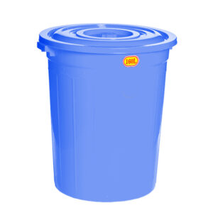 thung-nhua-tron-co-nap-160l-xanh-duong