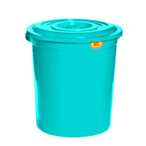thung-nhua-tron-co-nap-80l-xanh-ngoc