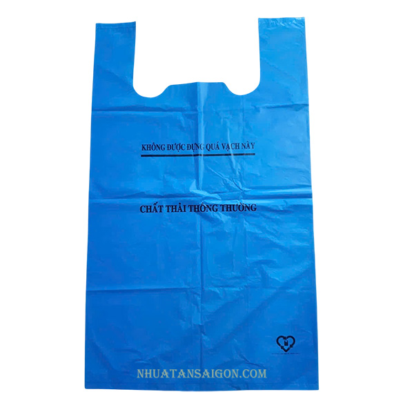 Túi Rác Y Tế Có Quai Xếp Hông 30x50cm